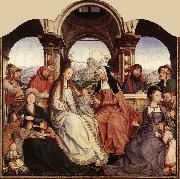 MASSYS, Quentin St Anne Altarpiece (central panel)  g china oil painting reproduction